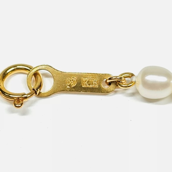 TASAKI Pearl Necklace - Great Condition - 18K solid gold - Picture 2 of 3